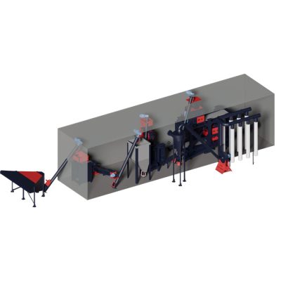 Containerised Maize Mill 1.5TPH with storage
