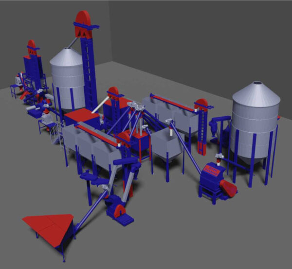 Poultry/Swine Feed Mill 6TPH