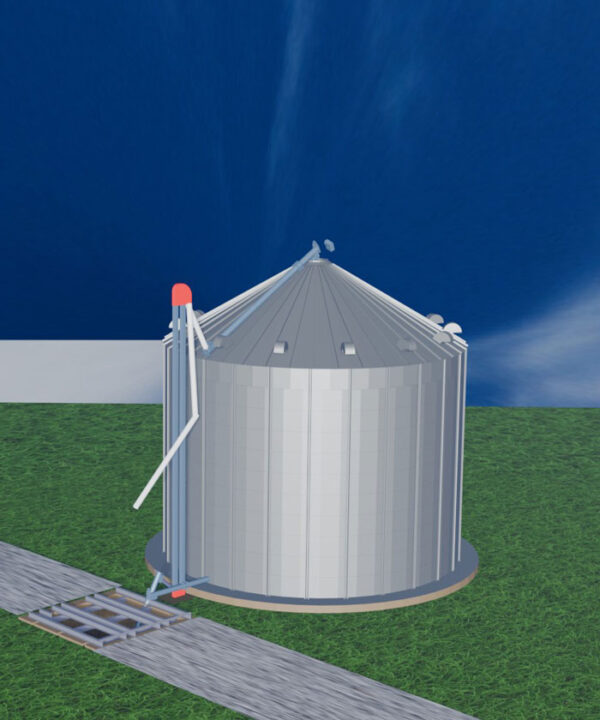 1 x Grain Silo with B/Elevator & R/Auger
