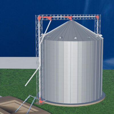 1 x Grain silo with Grainloop