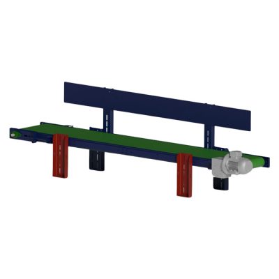 Belt conveyor for bags